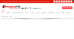 Desktop Screenshot of emergencymdsc.com